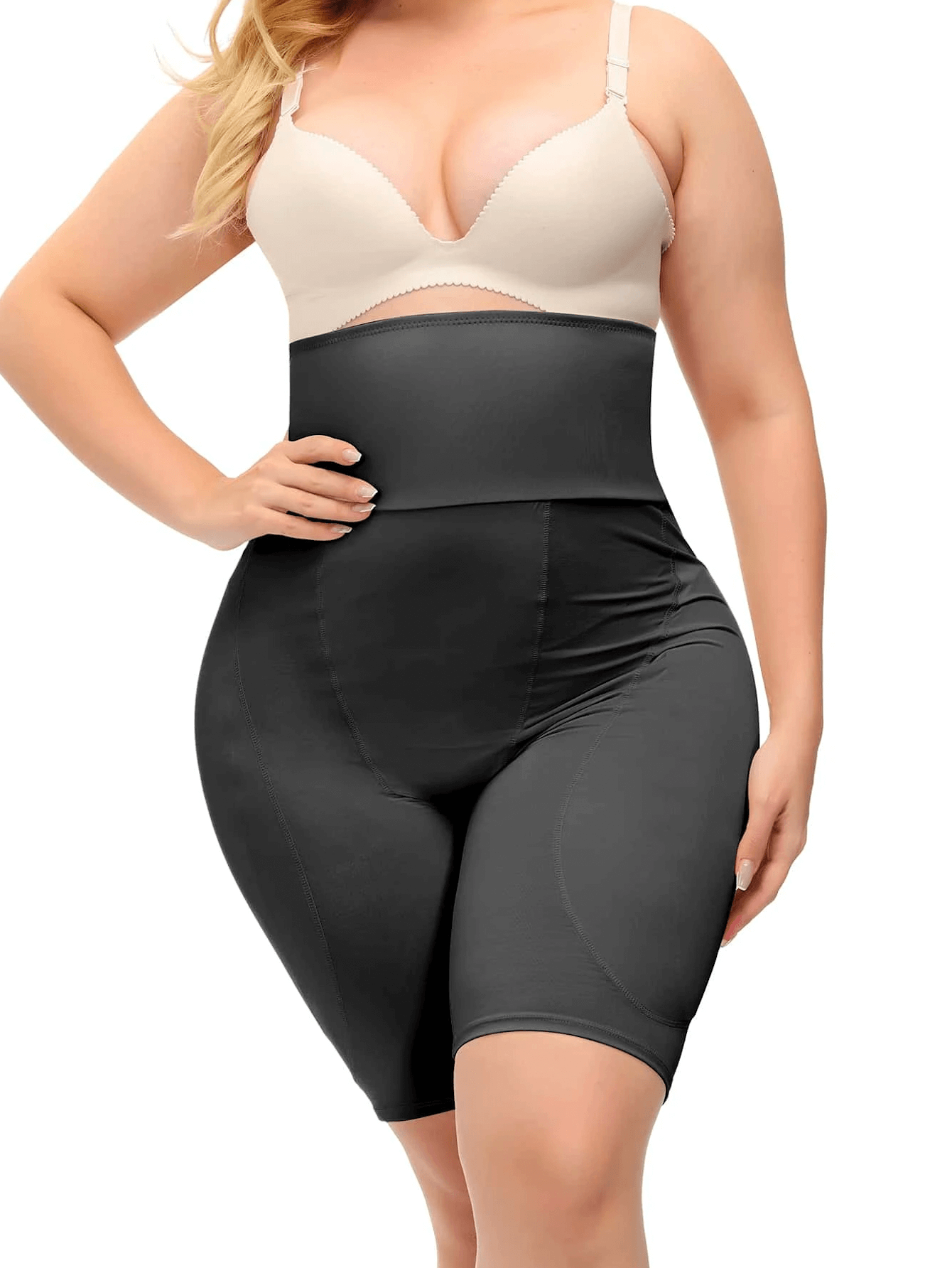 Shineqin Hip Pads for Women Shapewear,Butt Lifting Shapewear Shorts with  Hip Dip Pads,High Waisted Tummy Control BBL Shorts, Black, Large :  : Clothing, Shoes & Accessories